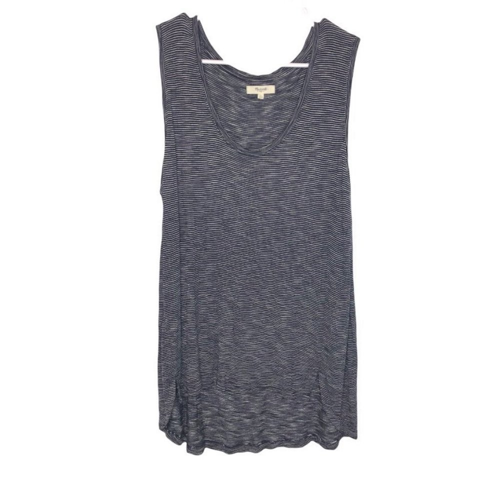 Madewell Anthem Striped Scoop Neck Tank